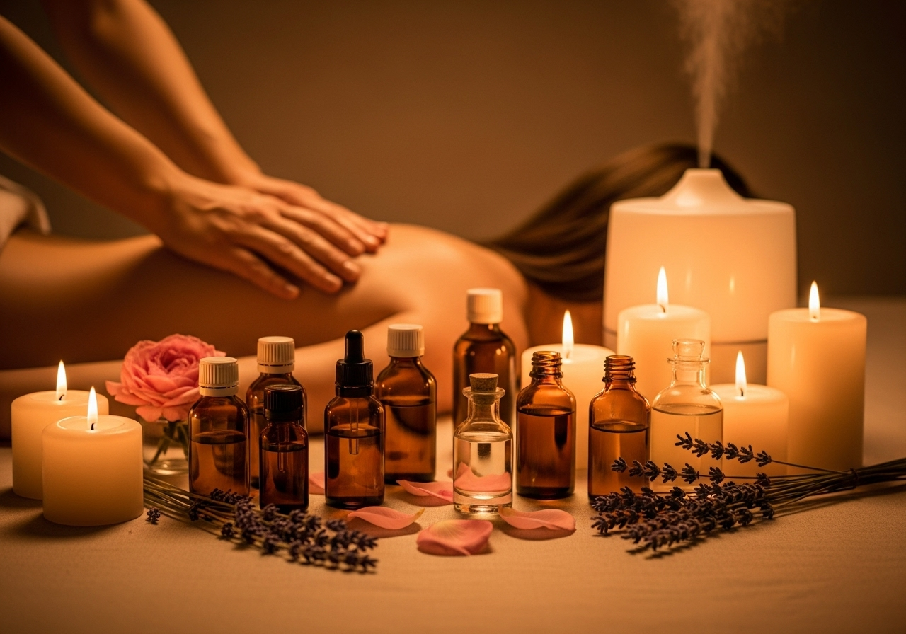 Aromatherapy Massage at home Dubai - Arabian Serenity