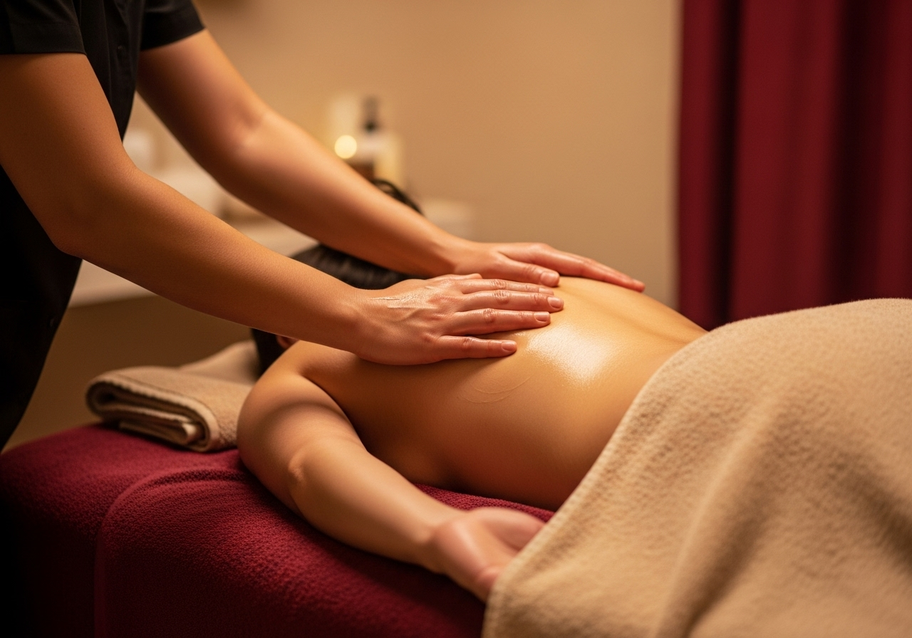 Deep tissue massage treatment - Arabian Serenity Dubai