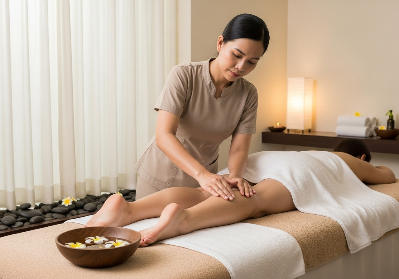 Lymphatic drainage massage - Arabian Serenity Dubai